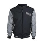 Blouson textile harisson dodger noir / gris - m Blouson textile harisson dodger noir / gris - m