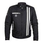 Blouson textile helstons cobra noir / blanc - m