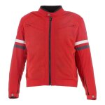 Blouson textile helstons monaco air rouge - s Blouson textile helstons monaco air rouge - s