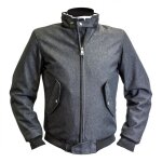 Blouson textile helstons nova gris - 3xl