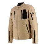 Blouson textile helstons puma beige - s