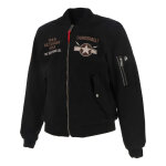 Blouson textile helstons tiger noir - l