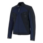 Blouson textile helstons turbo air mesh noir / bleu - 4xl