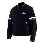 Blouson textile helstons v - series noir / noir - m