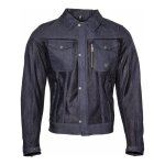 Blouson textile helstons western air bleu - s