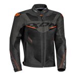 Blouson textile ixon draco noir / anthracite / orange - s