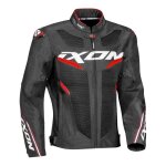 Blouson textile ixon draco noir / blanc / rouge - s