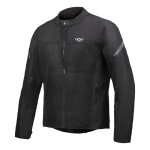 Blouson textile ixon fresh c noir (grandes tailles) - c - 5xl