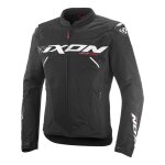 Blouson textile ixon ionix noir / blanc - s