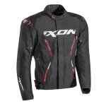Blouson textile ixon mistral noir / rouge - s