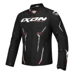 Blouson textile ixon roadstar noir / blanc / rouge - s