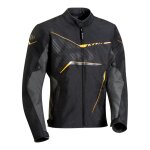 Blouson textile ixon slash noir / anthracite / orange fluo - m