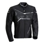 Blouson textile ixon slash noir / blanc - s