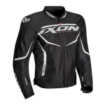 Blouson textile ixon sprinter air noir / blanc - 5xl