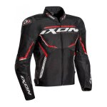 Blouson textile ixon sprinter sport noir / blanc / rouge - s