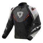 Blouson textile rev it quantum 3 air grey / red - xs