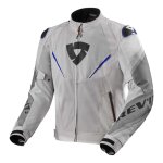 Blouson textile rev it quantum 3 air silver / blue - s