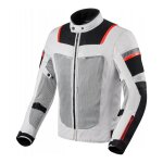 Blouson textile rev'it tornado 3 argent / noir - s