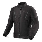 Blouson textile rev it undulate h2o black - 2xl