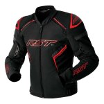 Blouson textile rst s1 d3o noir / rouge - xl