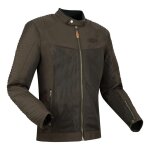 Blouson textile segura dikinson marron - xl