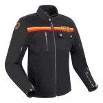 Blouson textile segura mamba noir - s