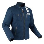 Blouson textile segura scorpio marine / blanc - m