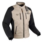 Blouson textile segura scorpio noir / taupe - s