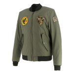 Blouson textile von dutch x helstons fight kaki - 2xl