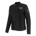 Blouson textile von dutch x helstons speed racer air noir - s