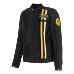 Blouson textile von dutch x helstons speed racer air noir / beige - s