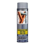 Bombe galvanisation a froid zinc mat motip 500 ml m07301
