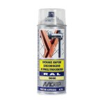 Bombe peinture aluminium blanc satin� acrylique ral 9006 motip 400 ml