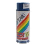 Bombe de peinture bleu gentiane brillant motip 400ml