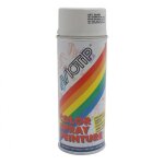 Bombe peinture glycero blanc brillant motip 400ml