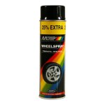 Bombe peinture jantes noir mat motip 500 ml m04019