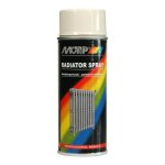 Bombe peinture radiateur blanc cass� motip 400 ml m04078
