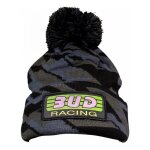 Bonnet bud racing pom noir