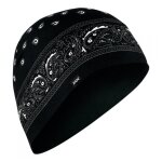 Bonnet zan headgear sportflex patriot paisley noir / blanc