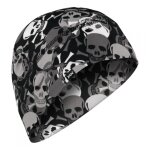 Bonnet zan headgear sportflex patriot skull noir / blanc