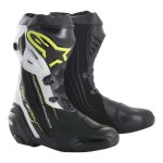 Bottes alpinestars supertech r noir / jaune fluo / blanc - 46