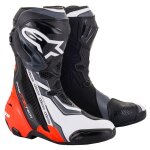 Bottes alpinestars supertech r rouge fluo / blanc / gris - 39 Bottes alpinestars supertech r rouge fluo / blanc / gris - 39