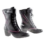 Bottes bering lady morgane noir / fushia - 37
