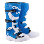 Bottes cross alpinestars tech 5 bleu / blanc - 47