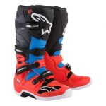 Bottes cross alpinestars tech 7 rouge / bleu / gris / noir - us - 14