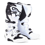 Bottes cross alpinestars tech 7 white / black mx25 - us - 10
