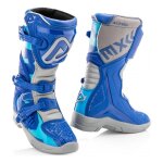 Bottes cross enfant acerbis x - team bleu / gris - 38