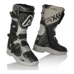 Bottes cross enfant acerbis x - team noir / gris - 36