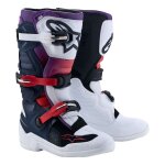 Bottes cross enfant alpinestars tech 7 s dark blue / white / black - us - 6