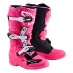 Bottes cross enfant alpinestars tech 7 s pink fluo / black / white - us - 6